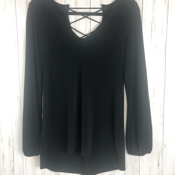 Express black lace back top - Picture 6 of 6
